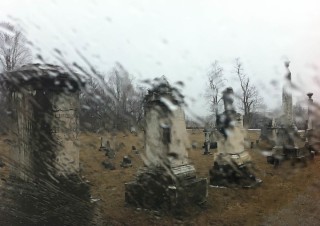 Rainy Cemetary